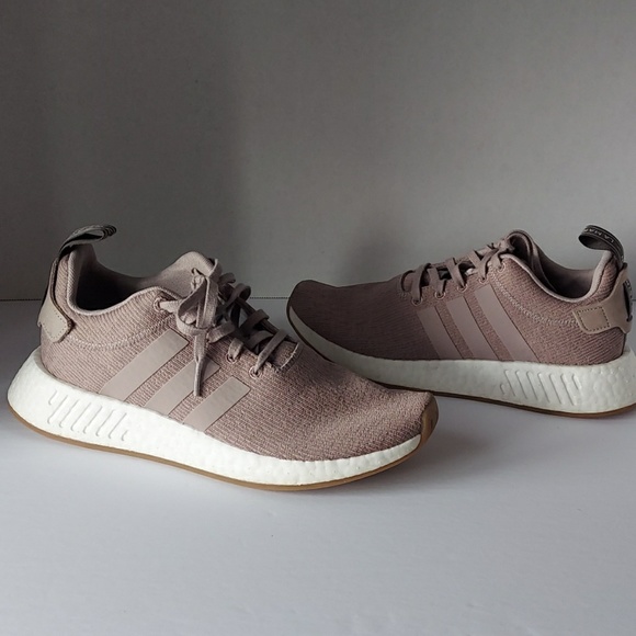 adidas gazelle silver green womens Adidas NMD_R2 Men's Shoes Beige-Pink / Vapor Grey / Tech Earth main image 0